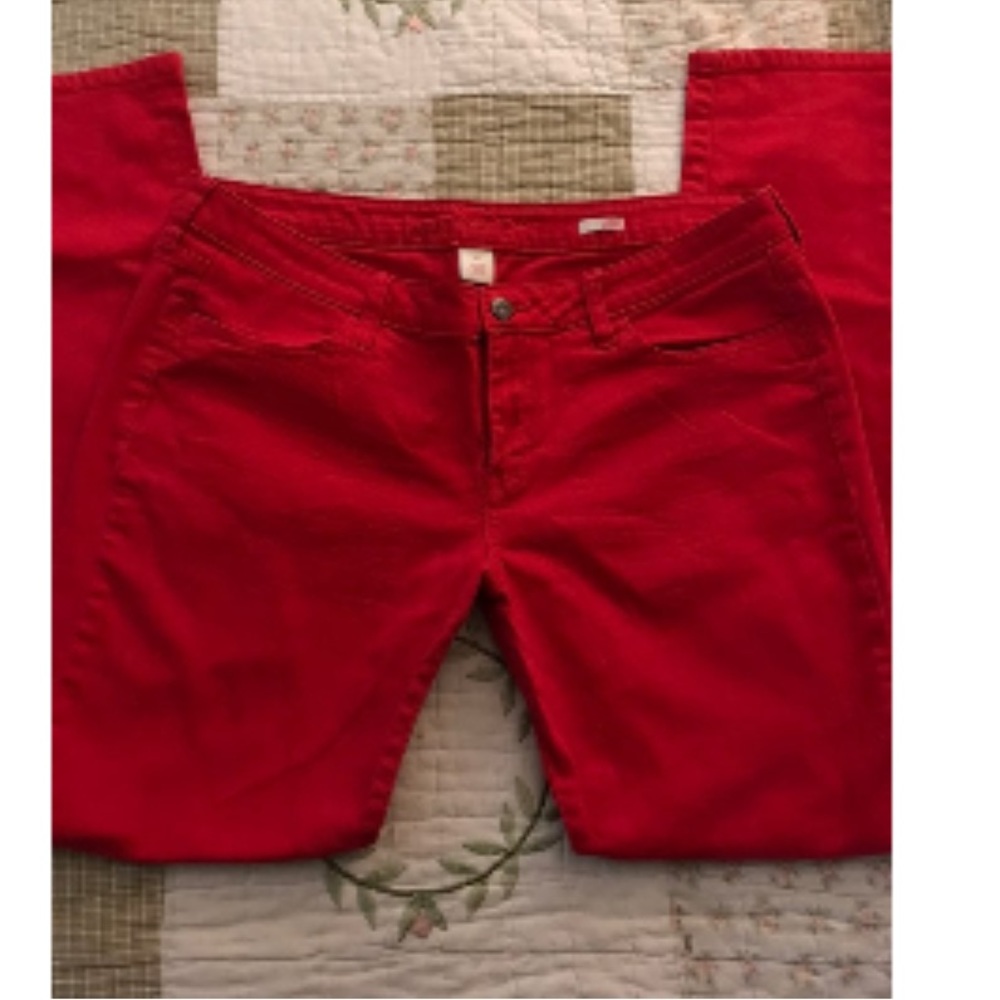 Arizona Jeans Red Skinny Size 1